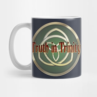 Truth in Trinity Matthew 3:16-17 Front and Back Mug